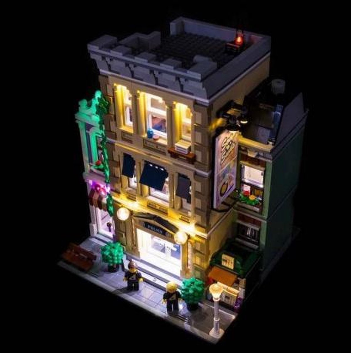 Light My Bricks LEGO Politiebureau 10278 Verlichtings Set