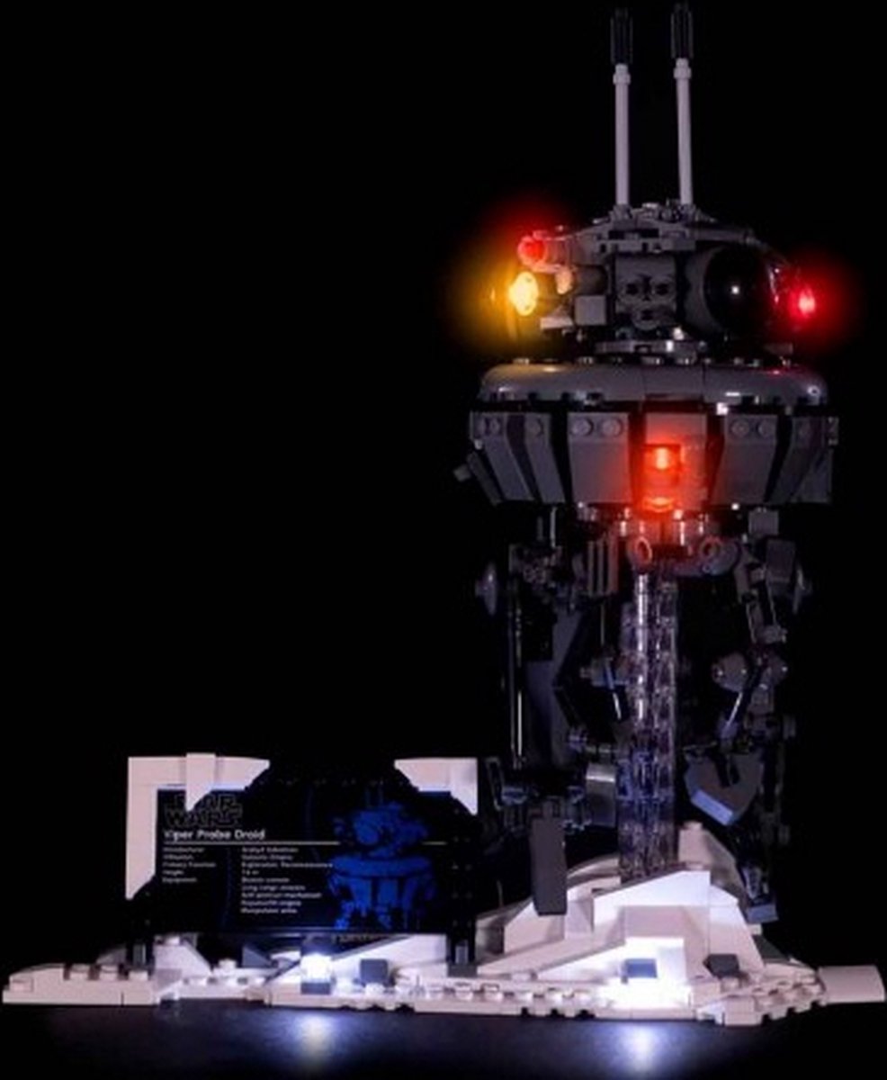 Light My Bricks LEGO Star Wars Imperial Probe Droid 75306 Verlichtings Set