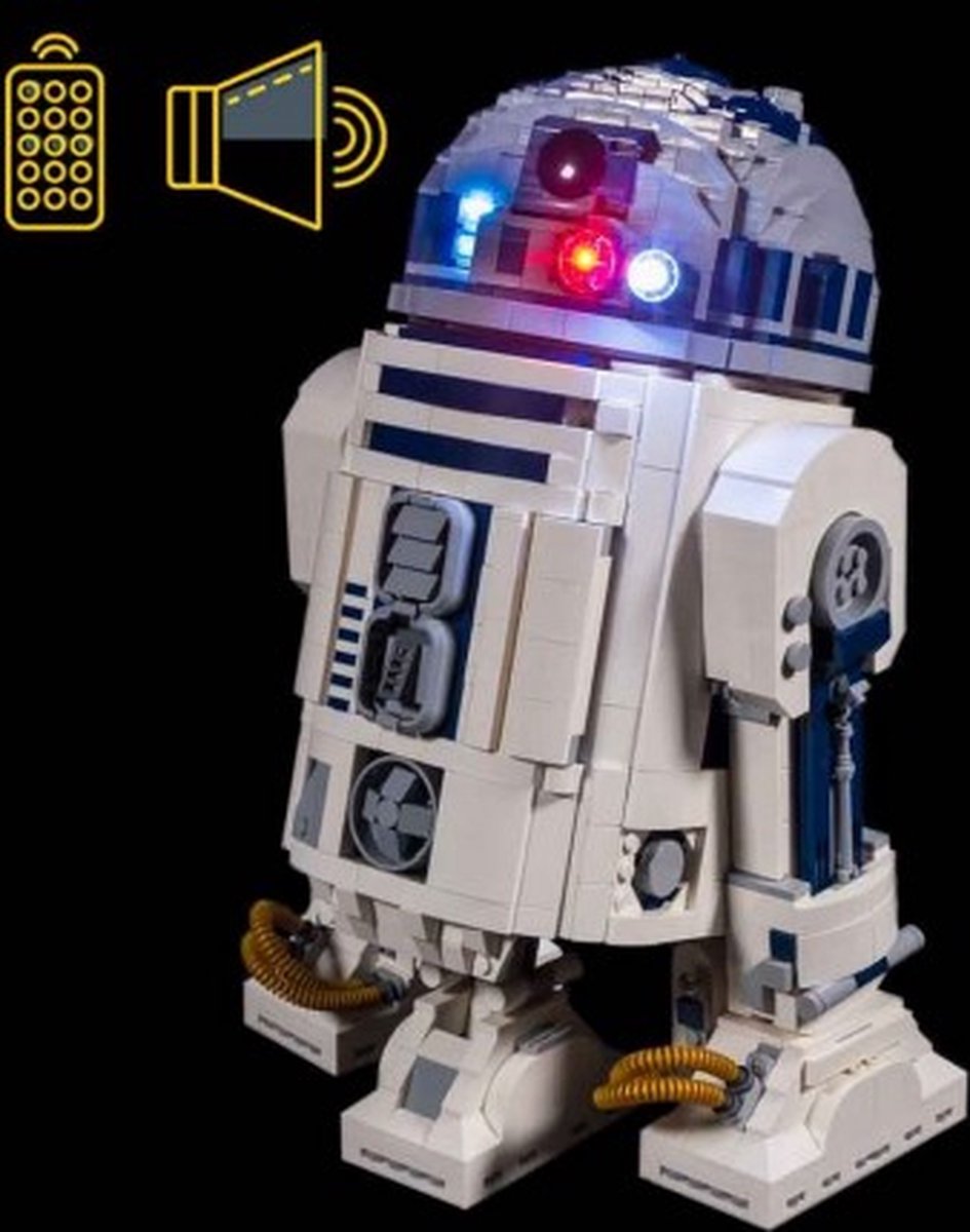 Light My Bricks LEGO Star Wars R2-D2 75308 Verlichtings en Geluid Set