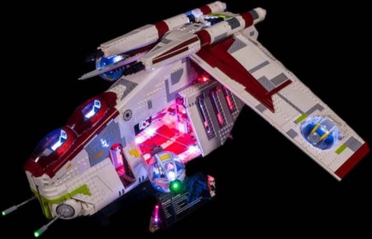 Light My Bricks LEGO Star Wars UCS Republic Gunship 75309 Verlichtings Set