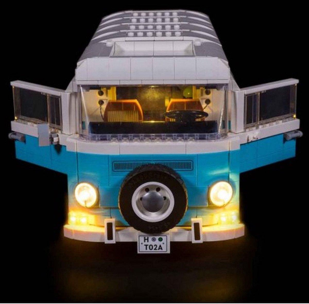 Light My Bricks LEGO Volkswagen T2 Camper Van 10279 Verlichtings Set