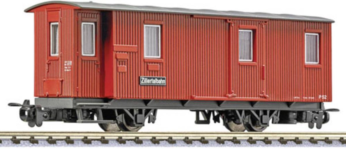 Liliput L344432 H0e 2-assige dienstwagen P52 van de Zillertalbahn Dienstwagen P52
