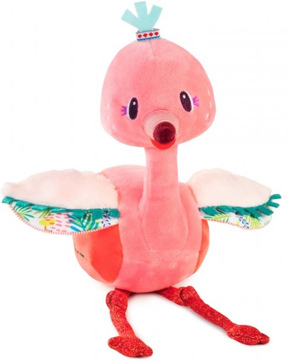 Lilliputiens - Anaïs Knuffelflamingo