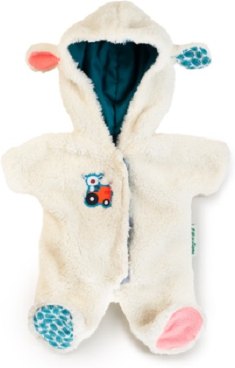 Lilliputiens - Poppen-onesie Schaap Yvon