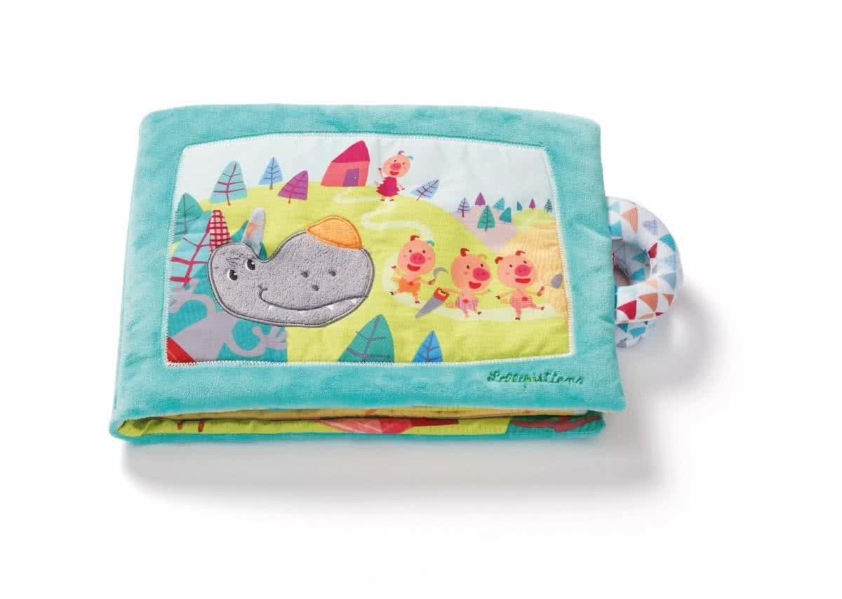 Lilliputiens Boek de wolf en de 3 Biggetjes