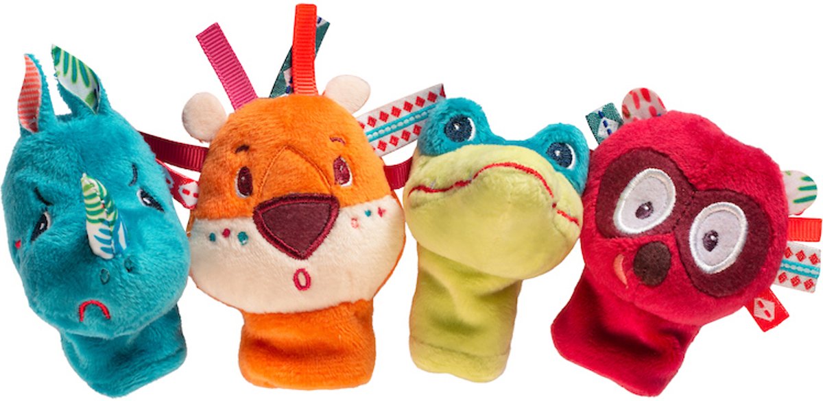 Lilliputiens Jungle vingerpopjes