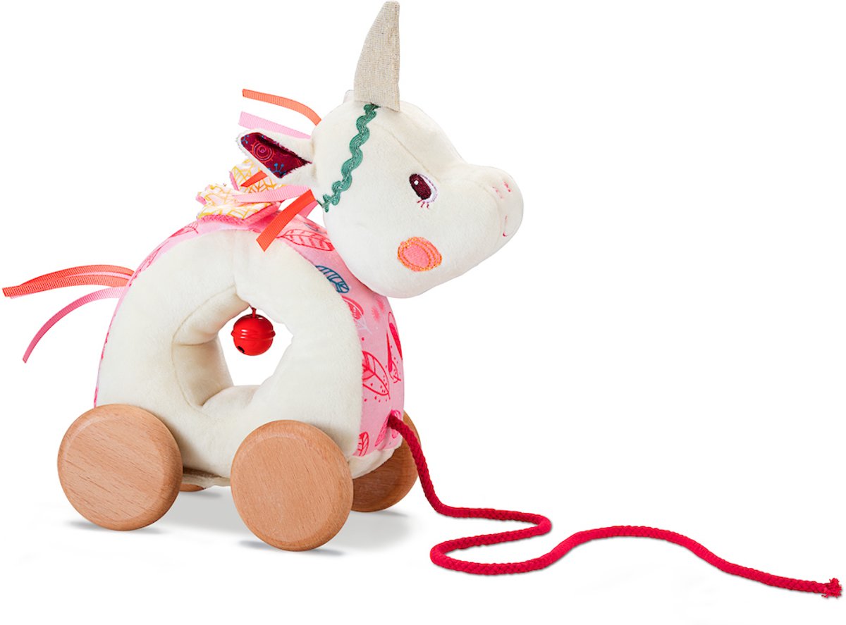 Lilliputiens Louise Trekknuffel Eenhoorn