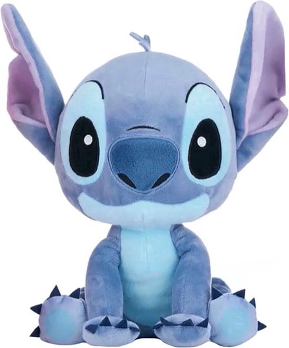 Stitch Pluche Knuffel 110 cm XXL - Mega Grote XL Plush - Lilo & Stitch Teddybeer Extra Groot - Angel - Leroy - Scrump - Stitch Speelgoed Cadeau Knuffelbeer - XXL TIP
