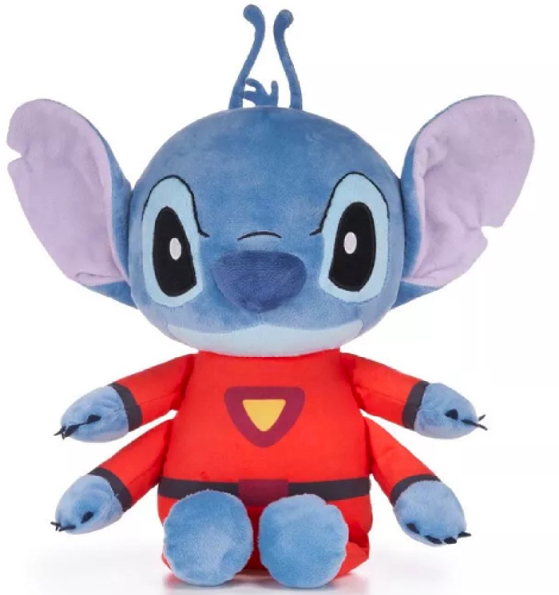 Stitch in Ruimtepak - Lilo & Stitch Iconic Pluche Knuffel 36 cm - Disney Plush Toy - Speelgoed knuffeldier knuffelpop voor kinderen jongens meisjes - knuffels Lilo en Stitch, Angel, Leroy, Stitch