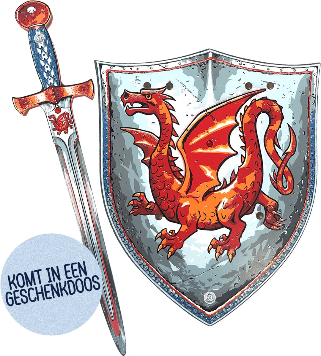 Liontouch Amber Draak Set - Speelgoed - Kostuums voor Jongens - Duurzaam Schuim - Geschenkset - Leeftijd 3-8 Jaar