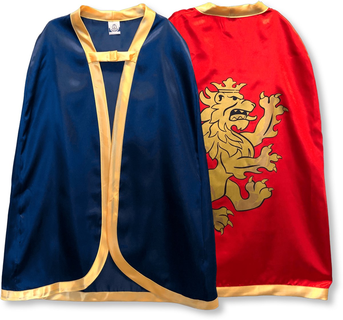 Liontouch Noble Knight Cape - Ridder Cape voor Kinderen - Speelgoed voor Rollenspel - Geschenkset - 1 x Blauw - 1 x Rood