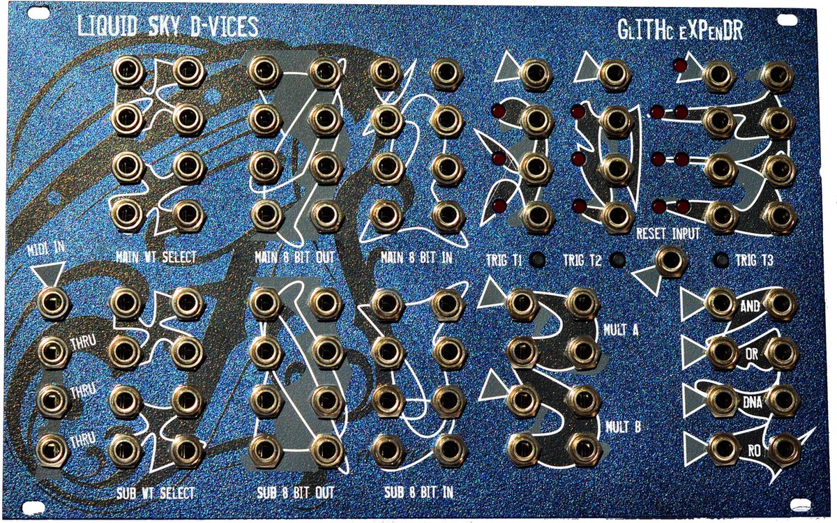 Liquid Sky D-Vices GLITHc - Expander modular synthesizer