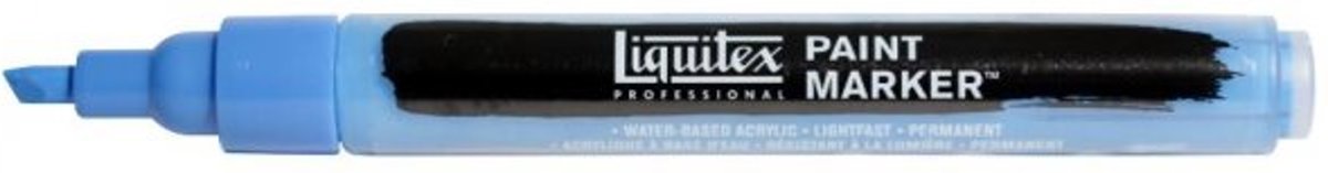 Liquitex Acryl Paint Marker Fluorescent Blue 4620/984
