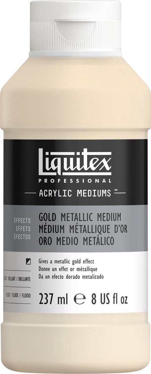   Acrylic Additive 237ml Fles Metallic Gold