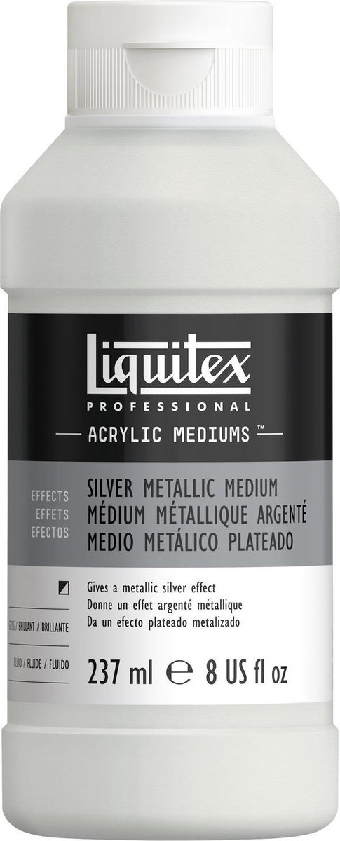   Acrylic Additive 237ml Fles Metallic Silver