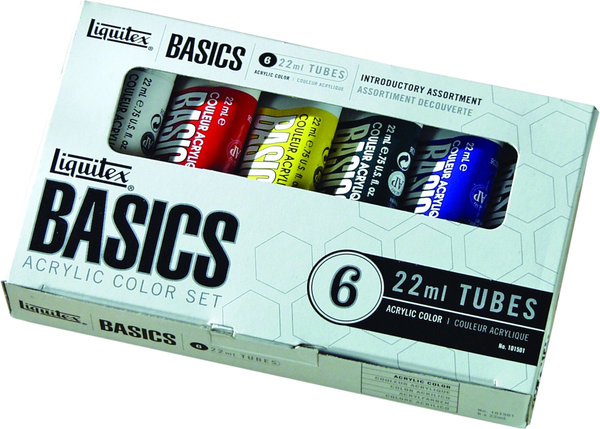 Liquitex Basics Set 6 x 22ml Tube