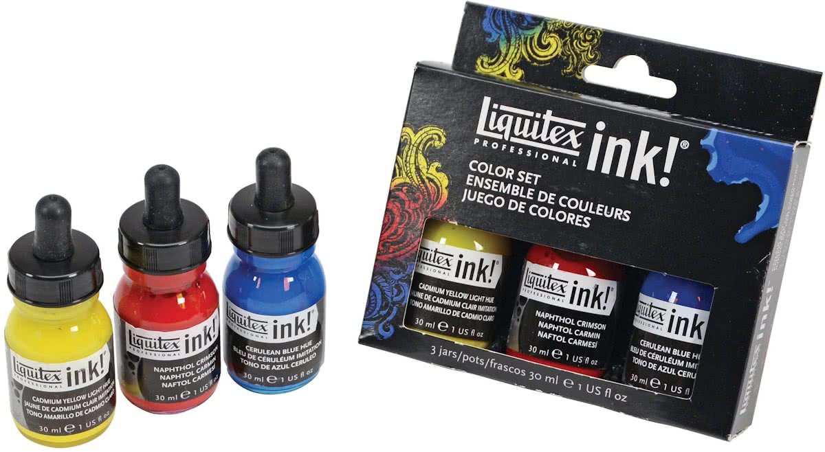 Liquitex Ink! 3-pack Color