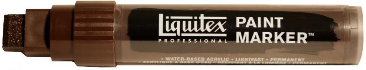 Liquitex Paint Marker Burnt Umber 4610/128 (8-15 mm)