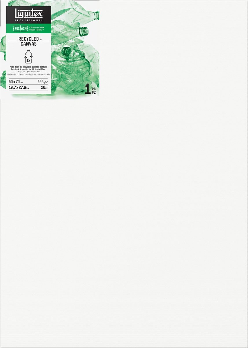 Liquitex Recycled Plastic Canvas - Deep Edge 50x70cm