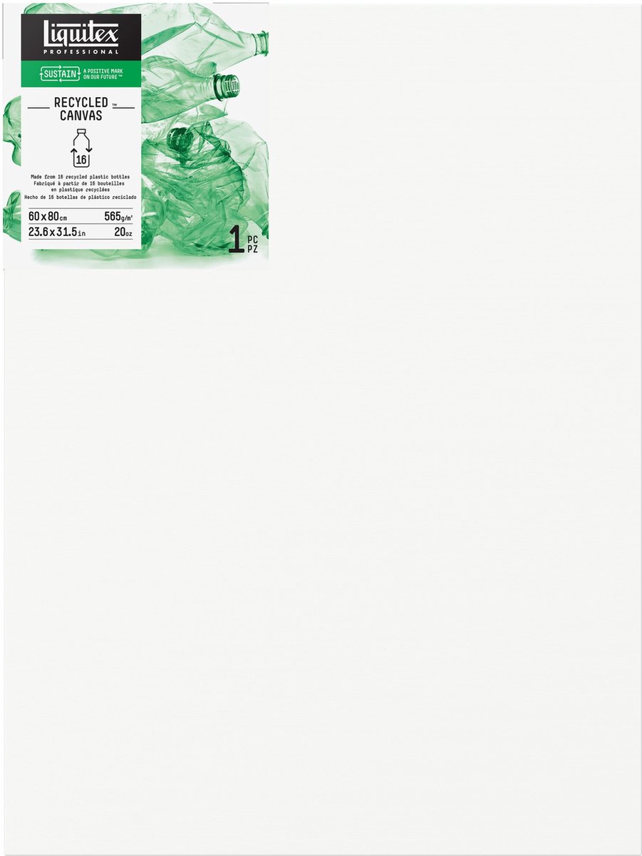 Liquitex Recycled Plastic Canvas - Deep Edge 60x80cm