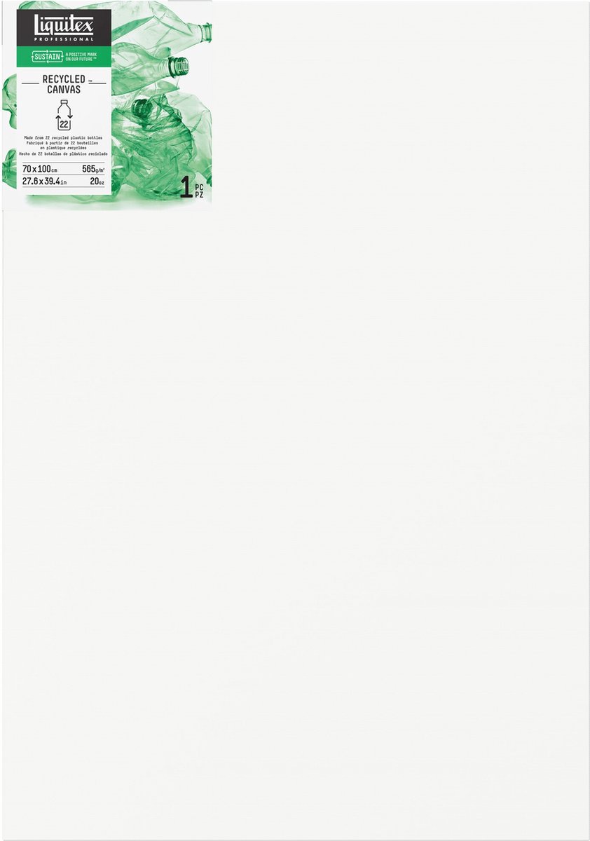 Liquitex Recycled Plastic Canvas - Deep Edge 70x100cm