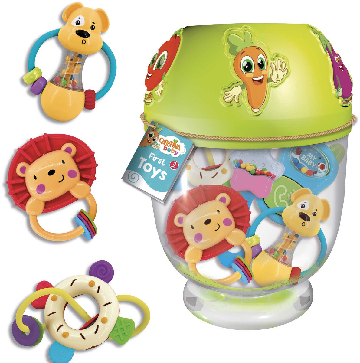 Lisciani - Carotina Baby - Mijn eerste speeltjes