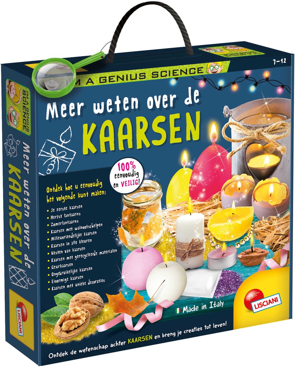 Lisciani - Genius Science - Kaarsen maken