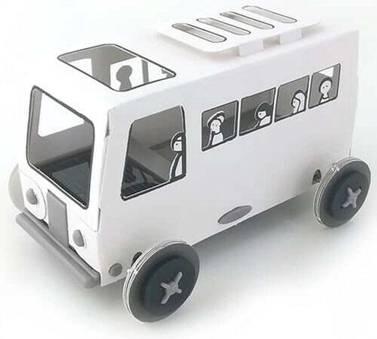 Autogami- bus- met zonnepaneeltjes