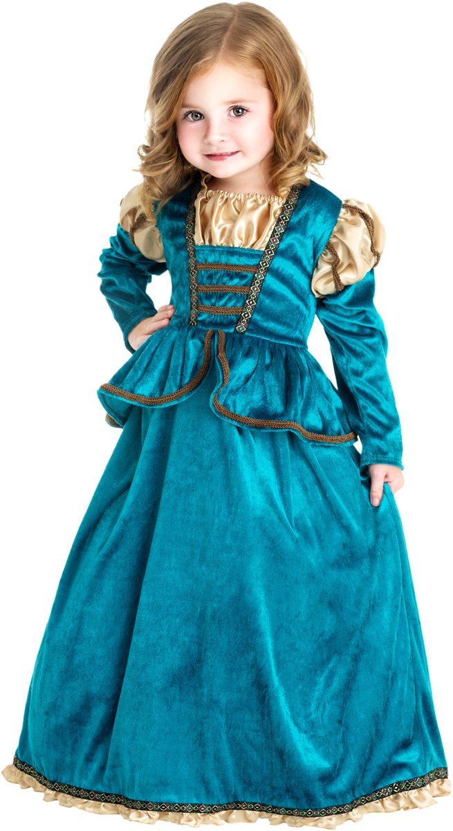 Brave jurk / Merida jurk - maat 104/116