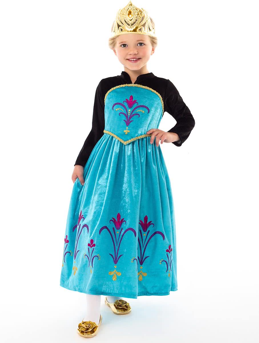 Elsa jurk kroningsdag - maat 116/128