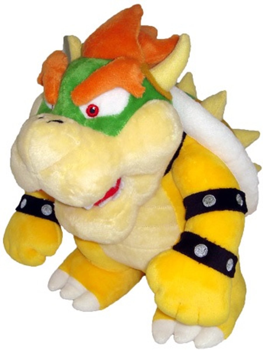 Super Mario - Bowser Knuffel 26 cm
