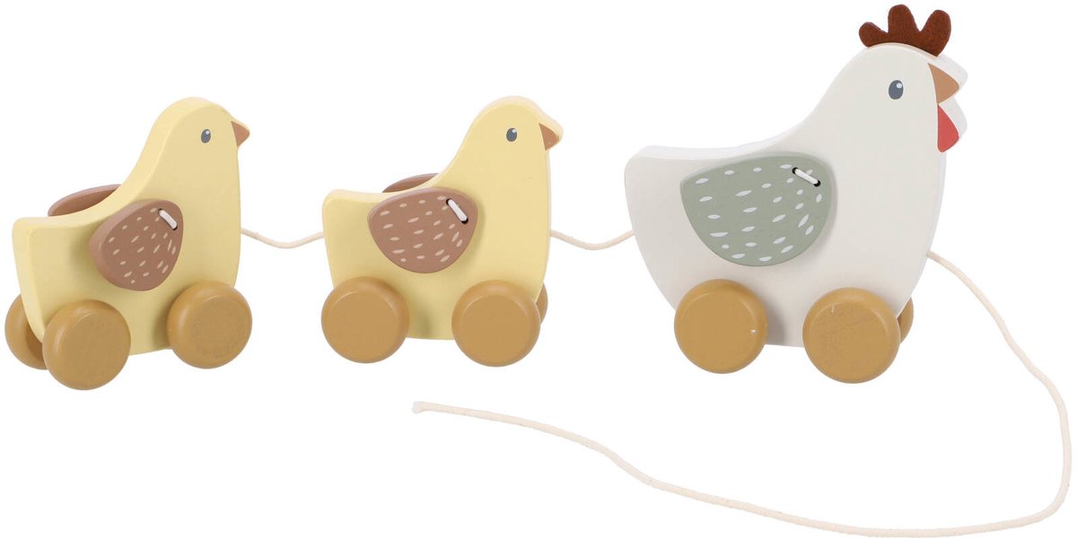 Little Dutch - Trekdier kippen FSC - Little Farm