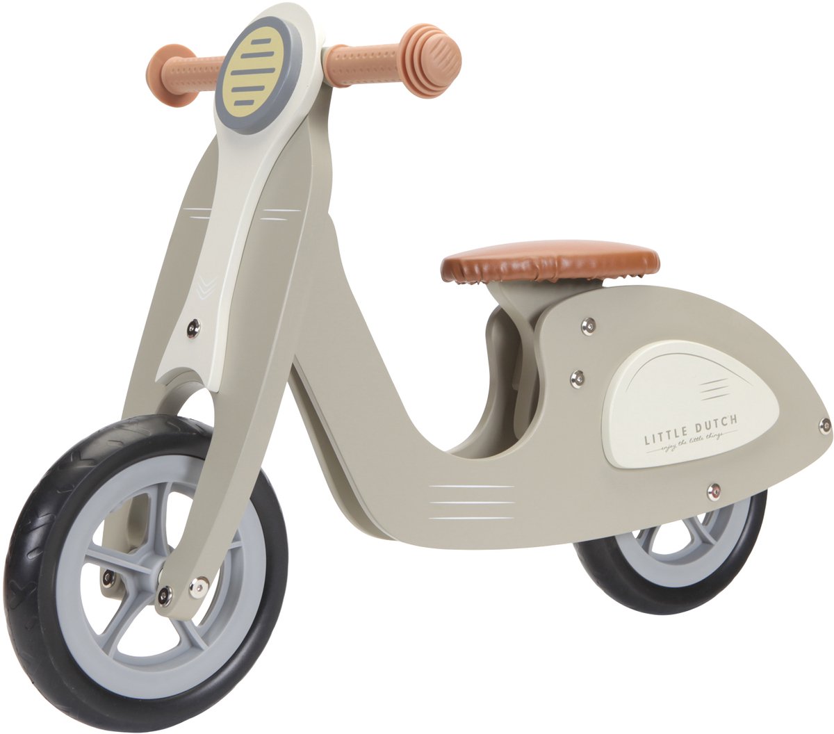   Houten Loopscooter FSC - Olive