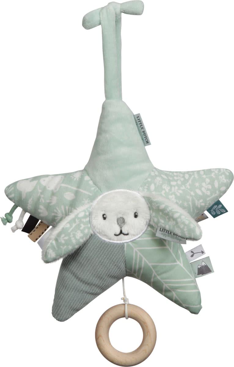 Little Dutch Muziekdoosje ster Adventure pink