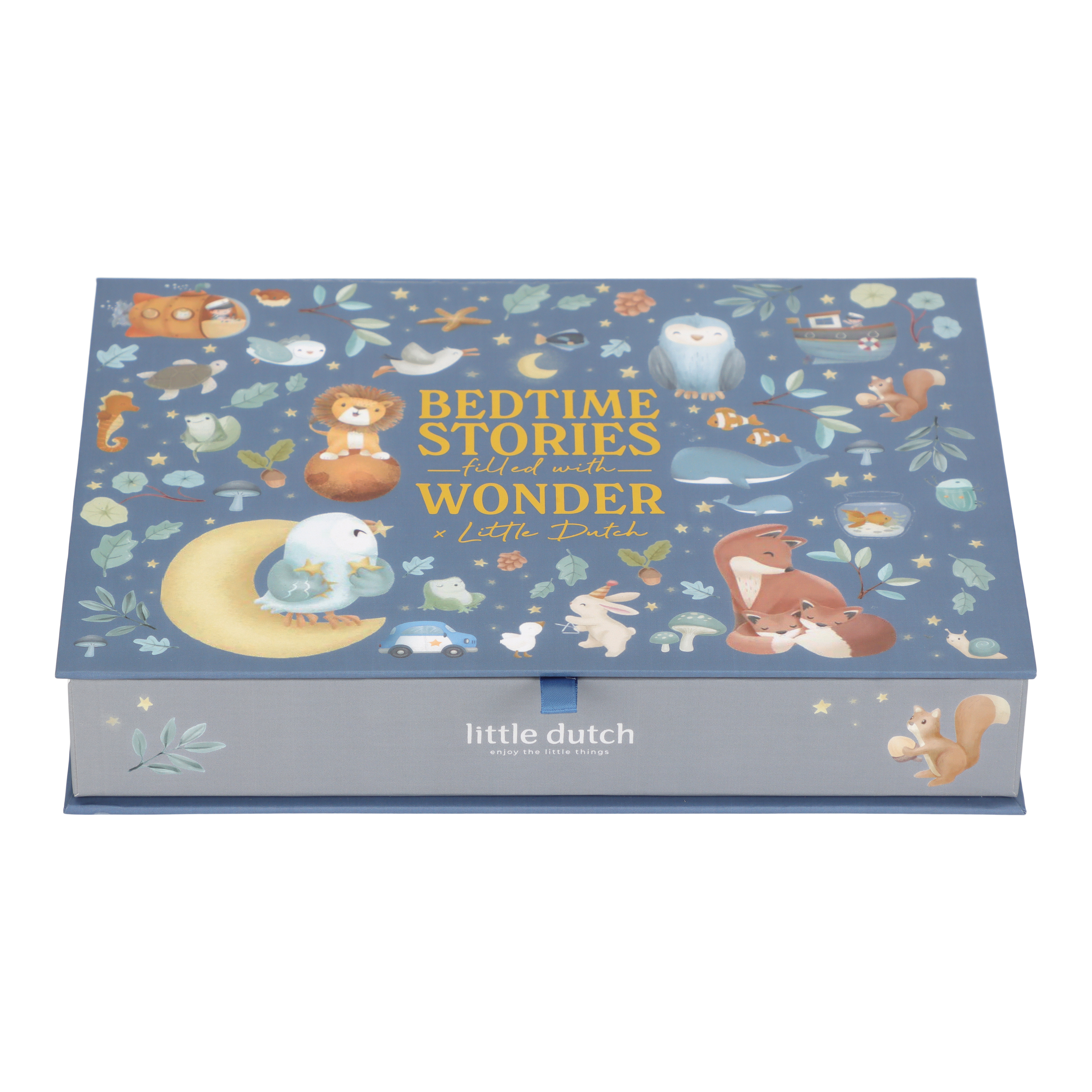 Little Dutch verhalen projector zaklamp blauw