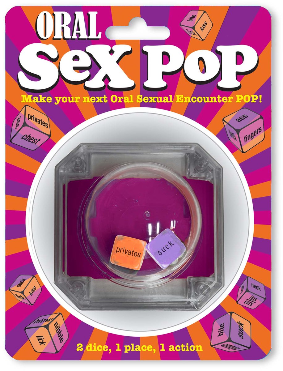 Little Genie - Grappig & Fout - Fop cadeau - Carnaval - Vrijgezellenfeest - Kado artikel - Thema Feest - Orale sekspop - dobbelstenen spel