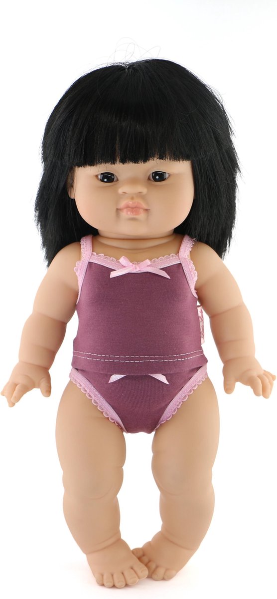     - Paola Reina Gordi poppenkleertjes - ondergoed paars/roze