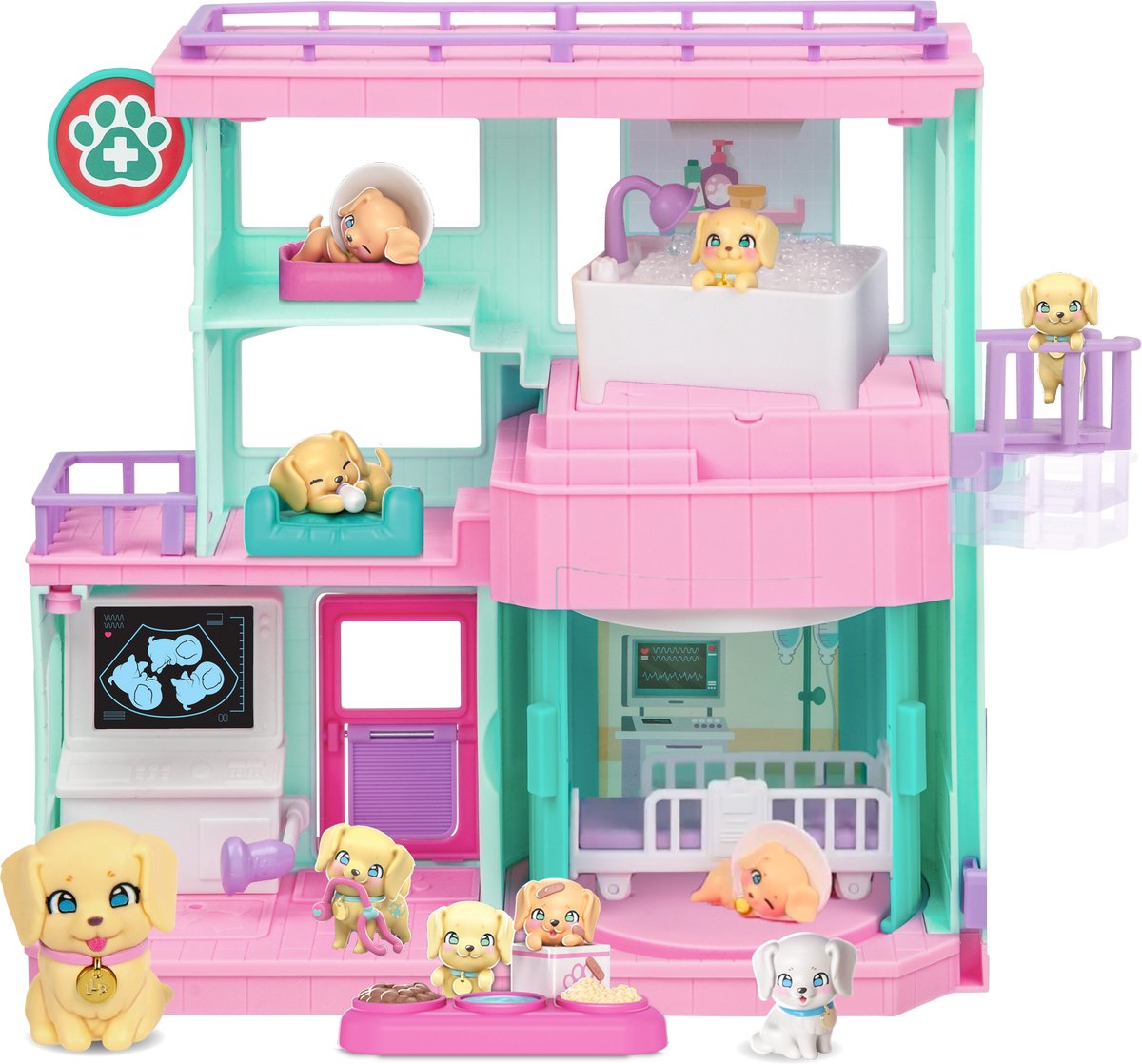 Little Live Pets - Mama Surprise Families Baby Ziekenhuis - Interactieve Speelset