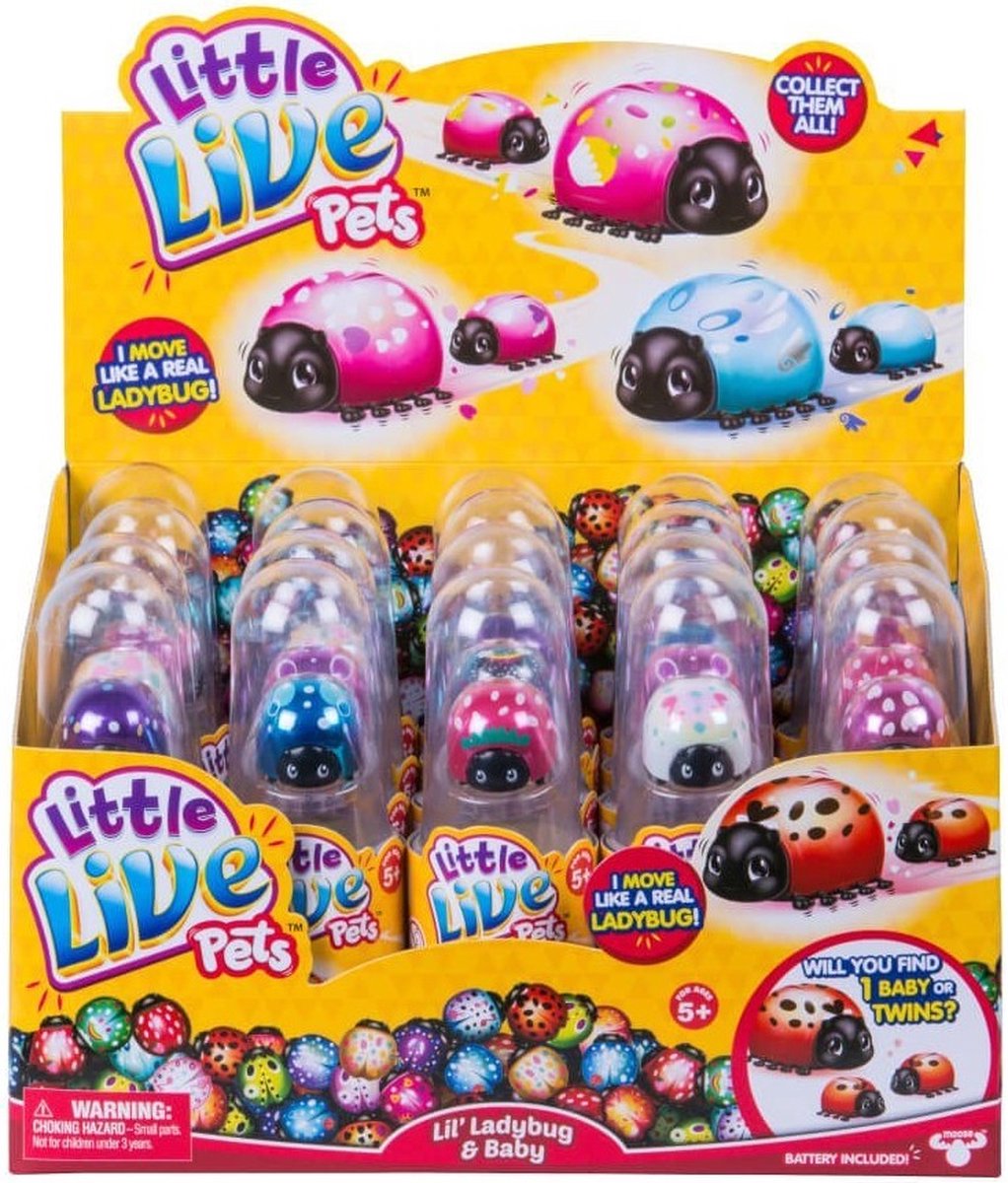Little Live Pets Lieveheersbeestje Kleur Willekeurig Verzonden
