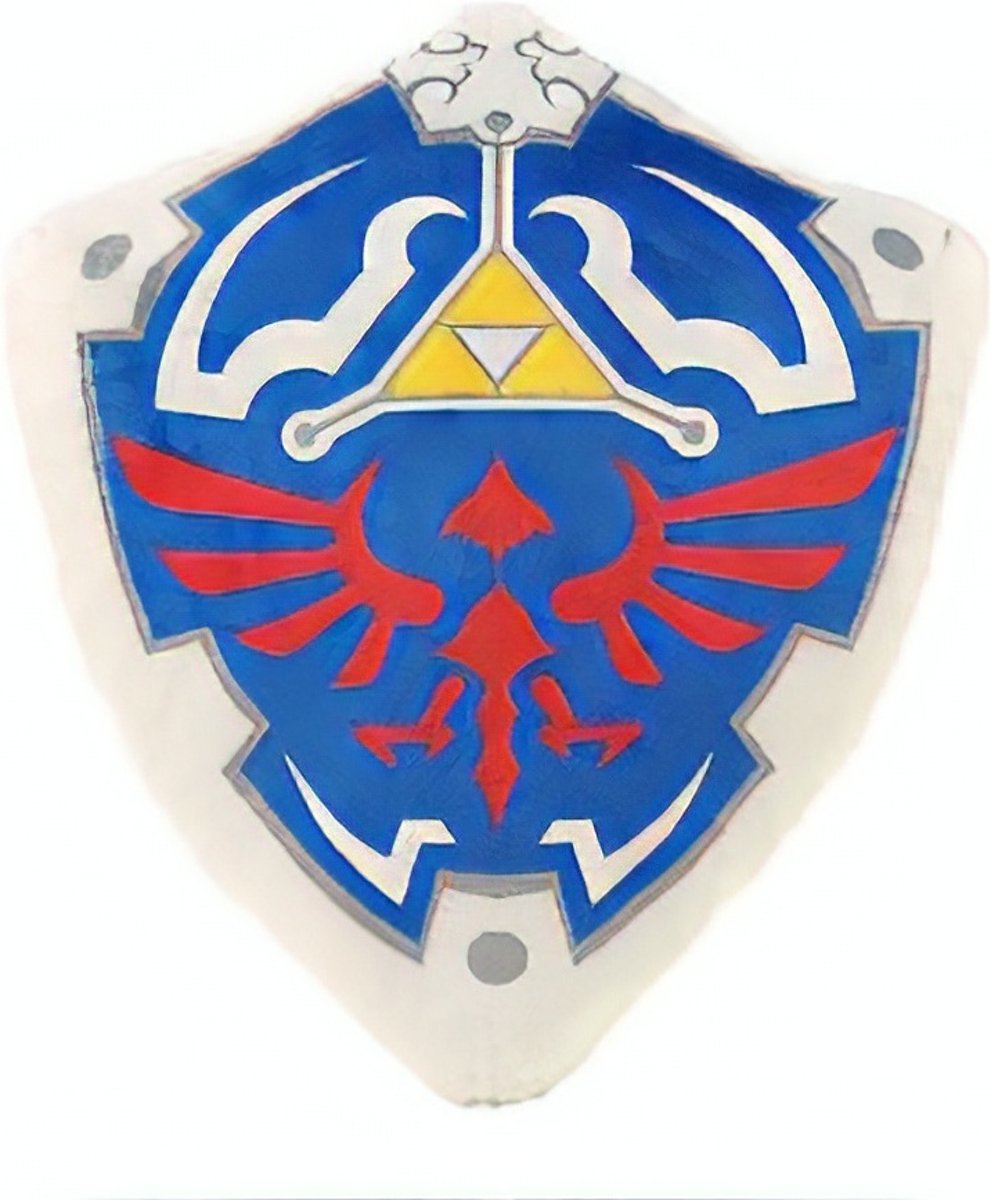 Little Buddy Knuffel Legend Of Zelda: Hylian Schild 30 Cm Blauw