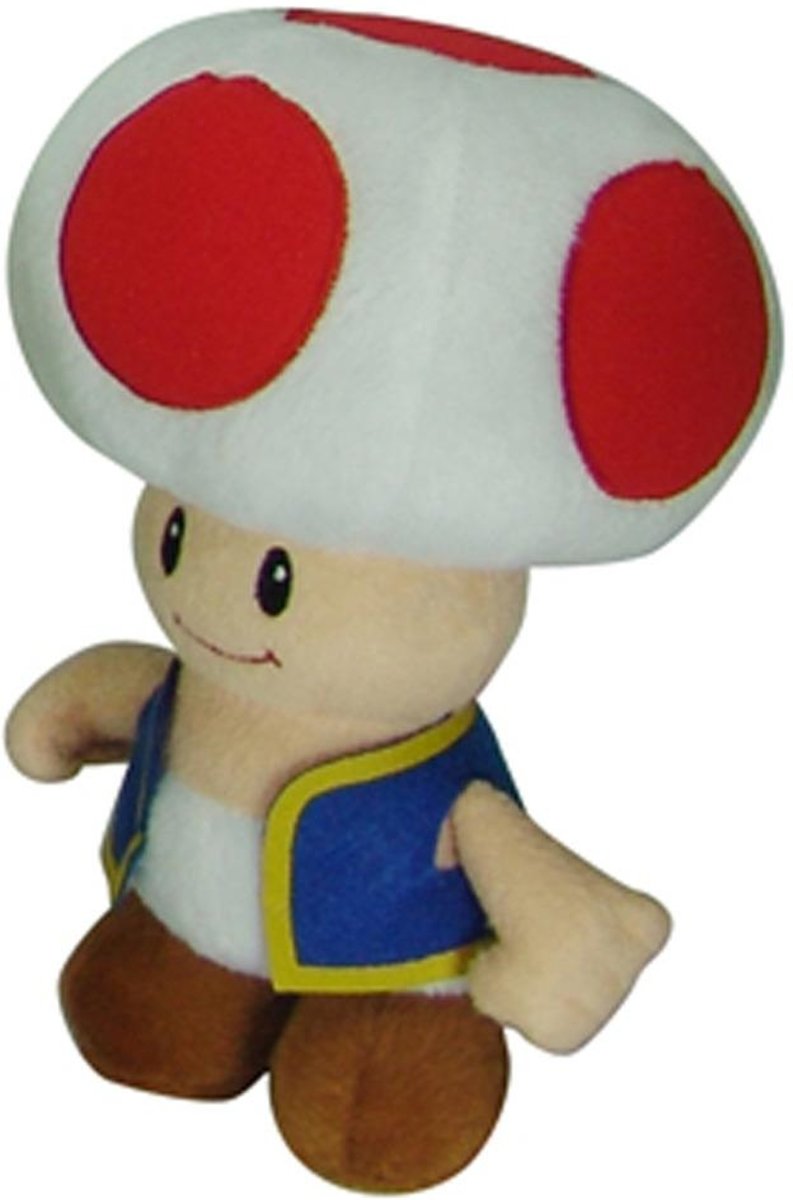 Little Buddy Knuffel Super Mario Bros: Toad 18 Cm