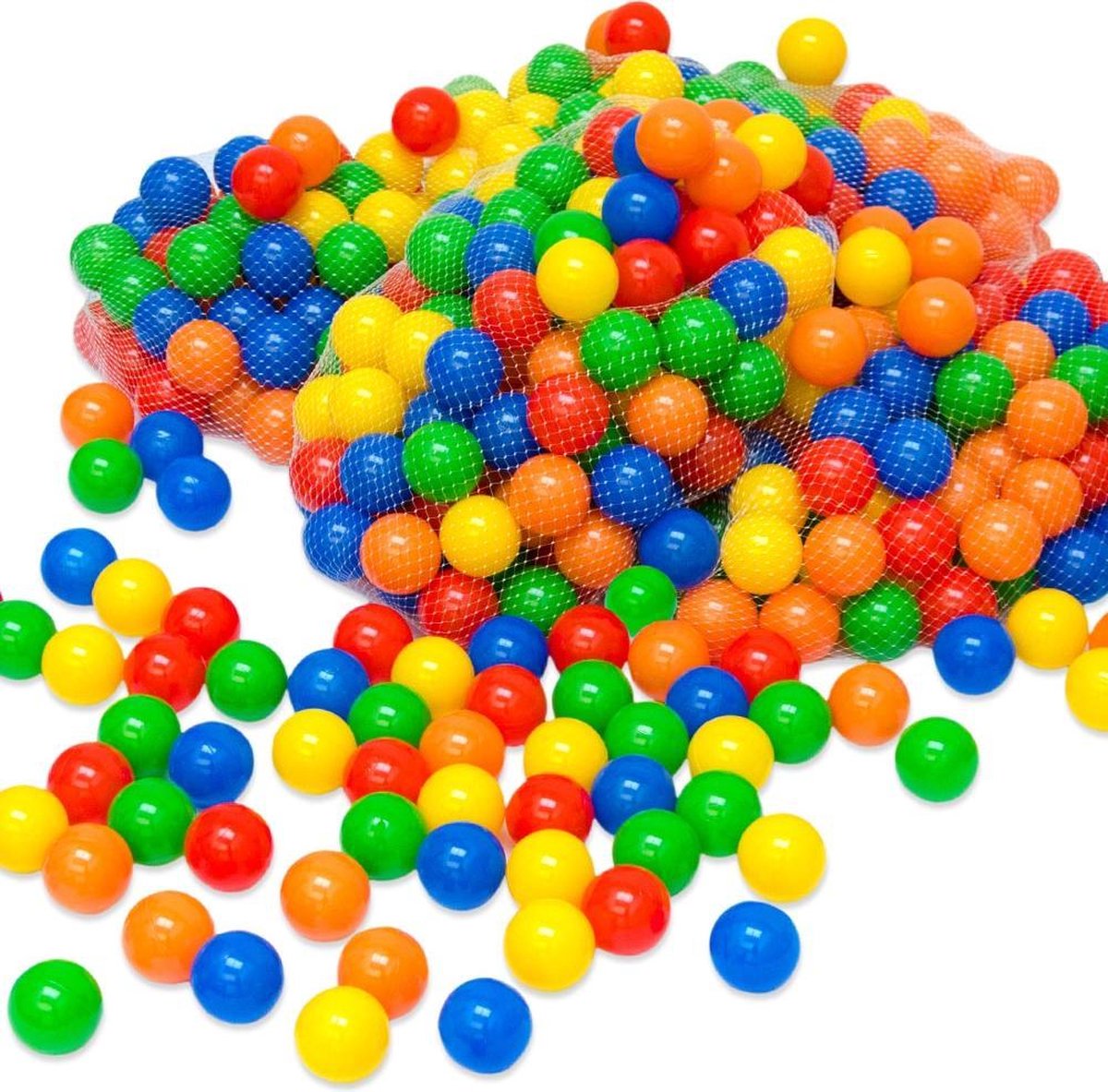 10000 kleurige ballen voor ballenbad 5,5cm baby ballen plastic ballen baby speelballen