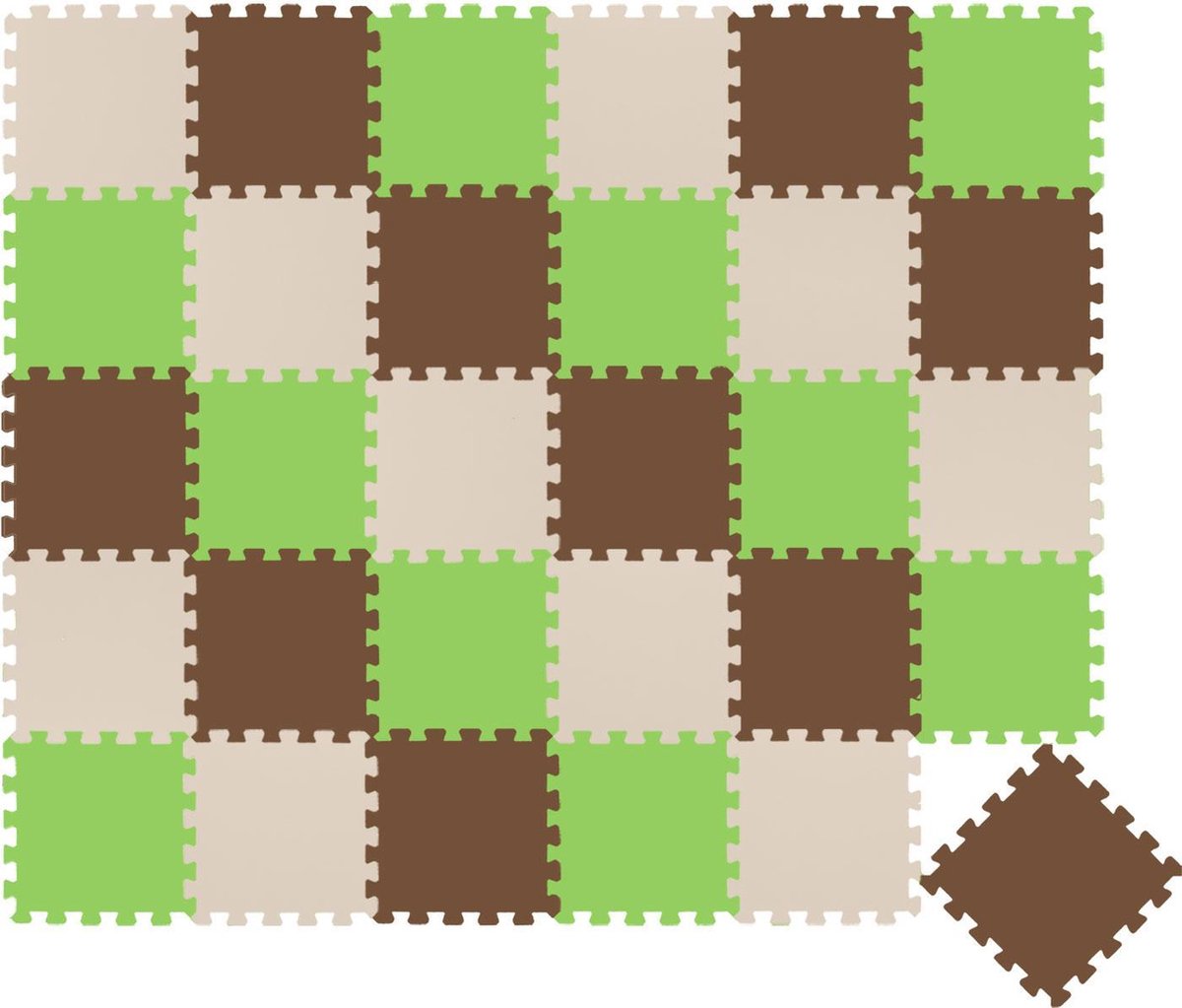 30 delige   voor Babys en Kinderen - 30x30 Puzzel Speelmat EVA Kruipmat