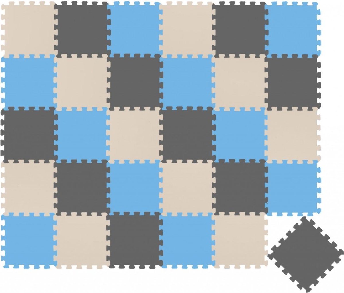 30 delige   voor Babys en Kinderen - 30x30 Puzzel Speelmat EVA Kruipmat