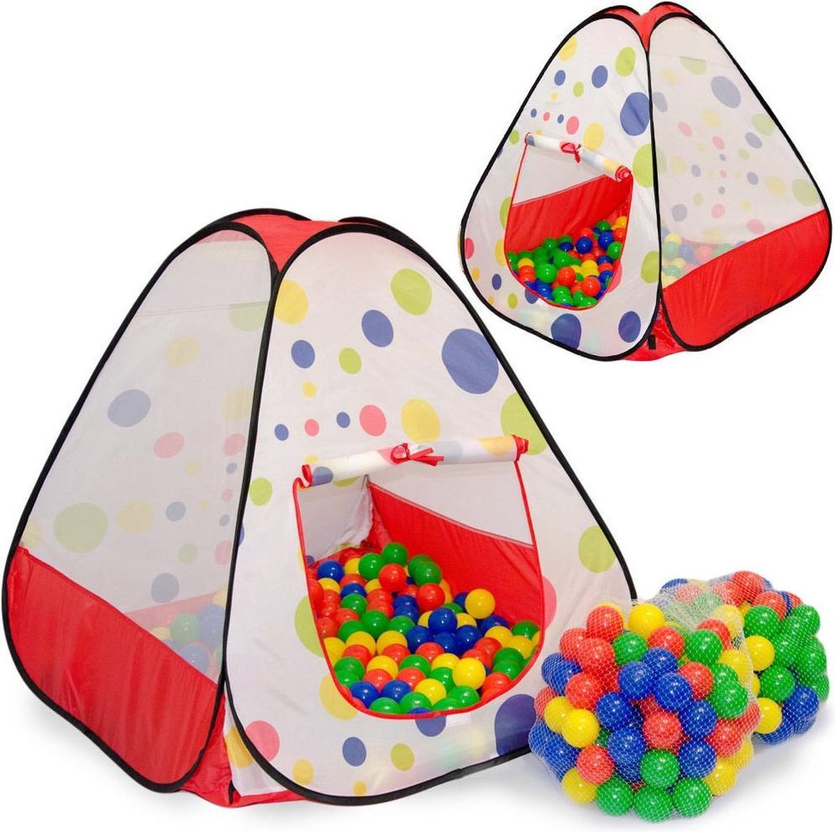 Kindertent Tiana met 200 ballen