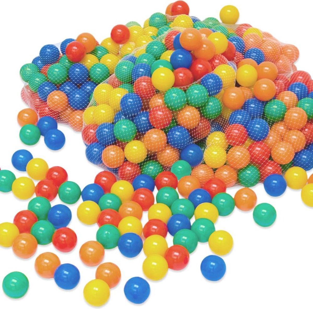 LittleTom 8000 kleurrijke ballen voor balbad 6cm baby ballen plastic ballen baby speelballen
