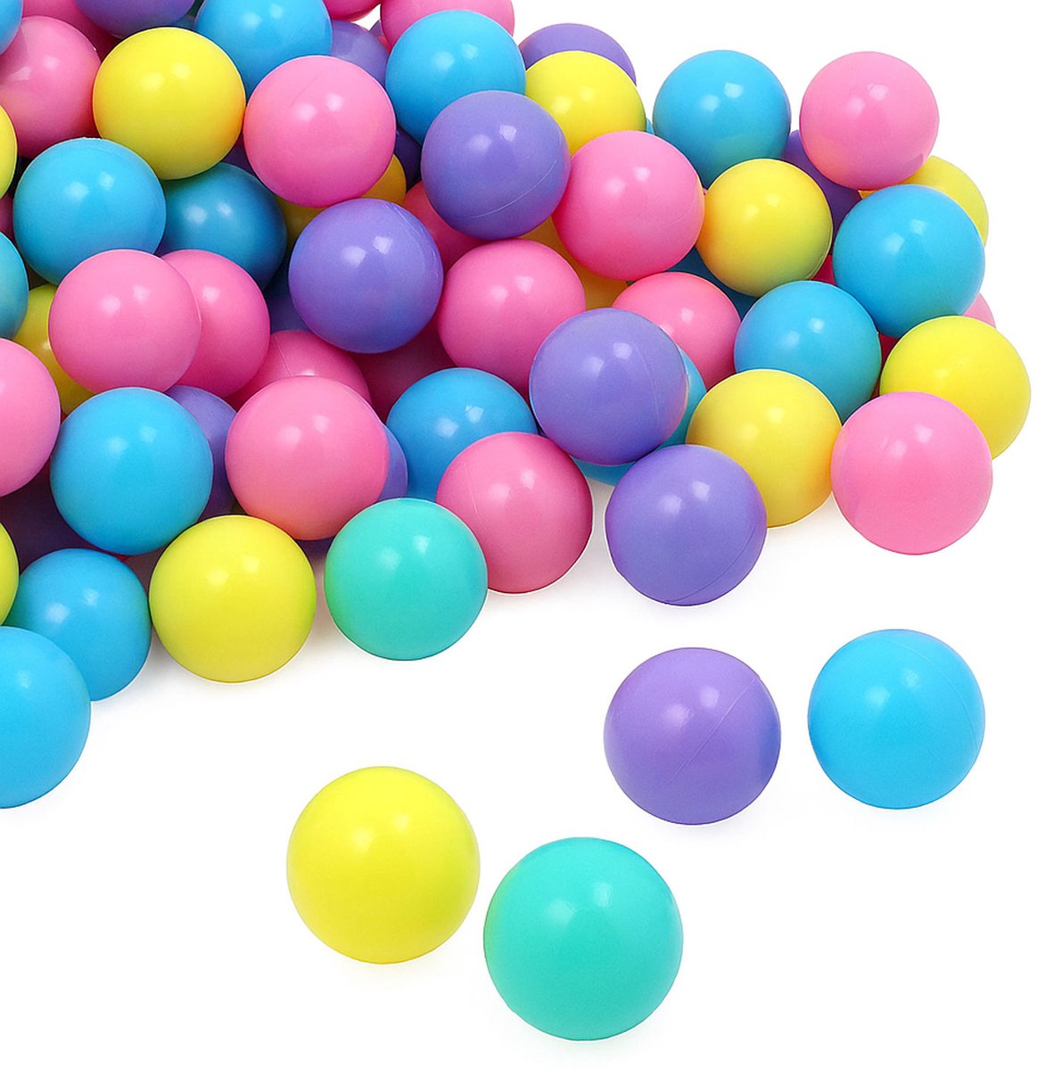 Vanaf dag Één: 2700 Ballen voor Ballenbak - 6cm Plastic Baby Speelballen Kinder Speelgoed Ballen