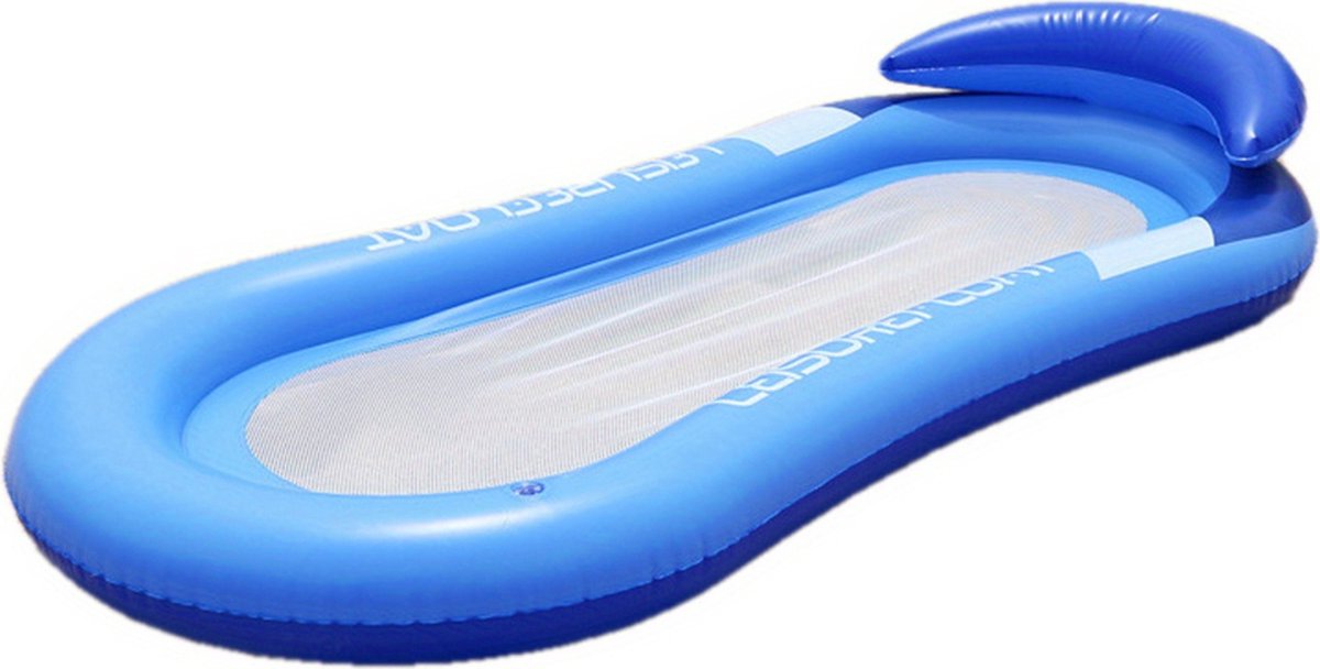   Drijfmat - Zomerspeelgoed - Waterspeelgoed - Strandspeelgoed - Zwembad - Zwemmen - Zomer - Speelgoed - Blauw