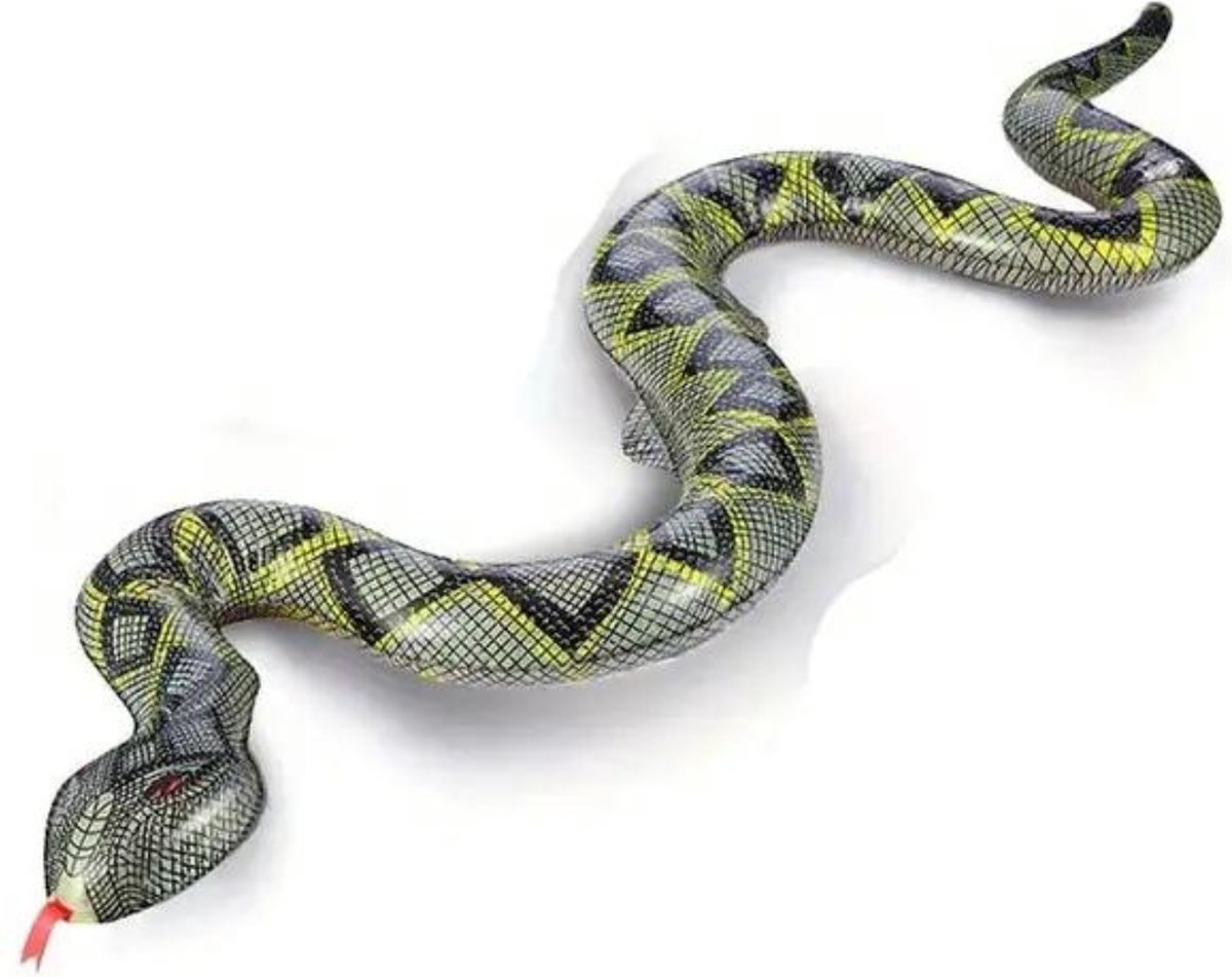   Opblaas Slang - Zomerspeelgoed - Waterspeelgoed - Strandspeelgoed - Zwembad - Zwemmen - Zomer - Python