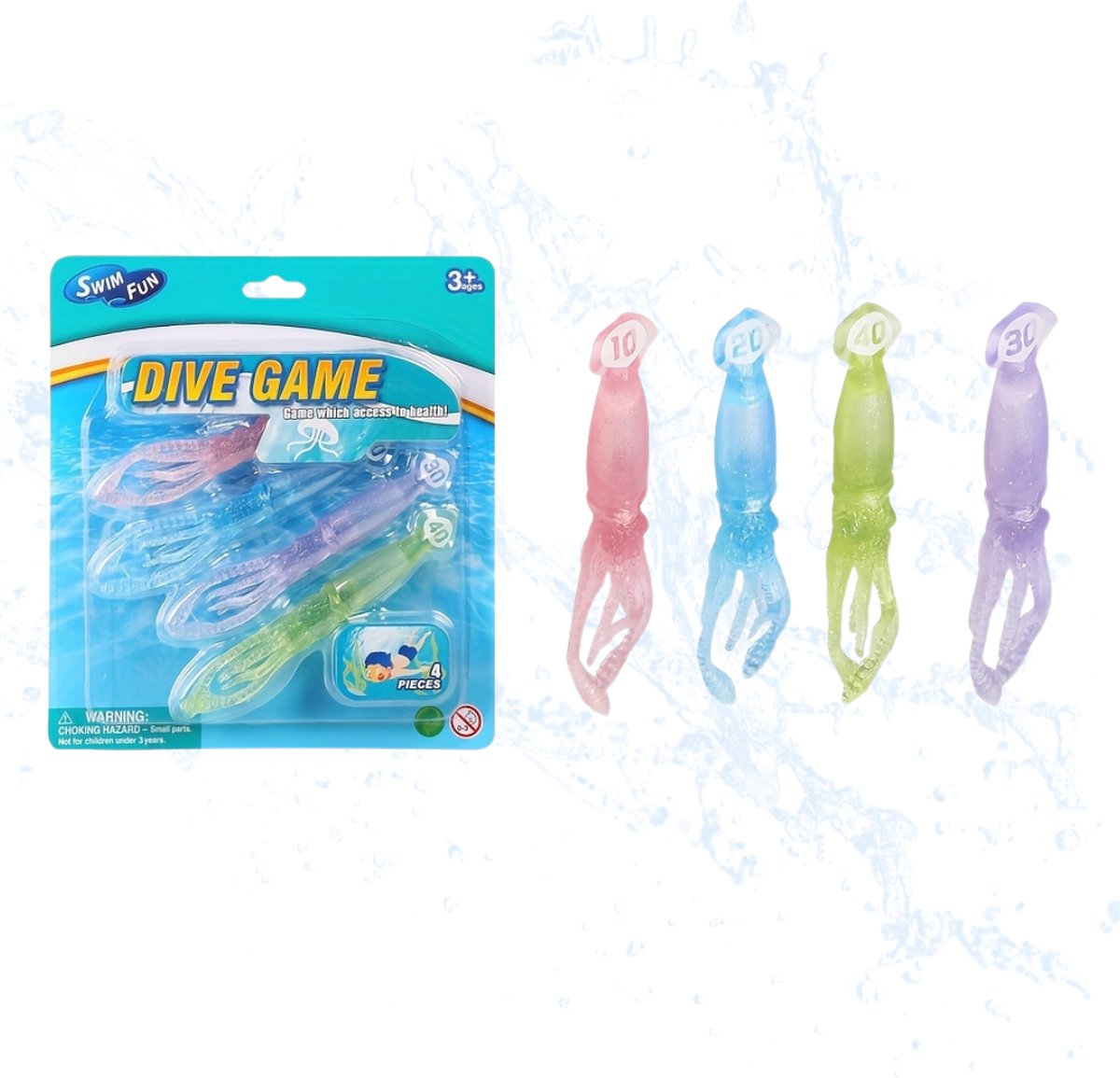   Opduik Speelgoed - Zomerspeelgoed - Waterspeelgoed - Strandspeelgoed - Zwembad - Zwemmen - Zomer - Duiken